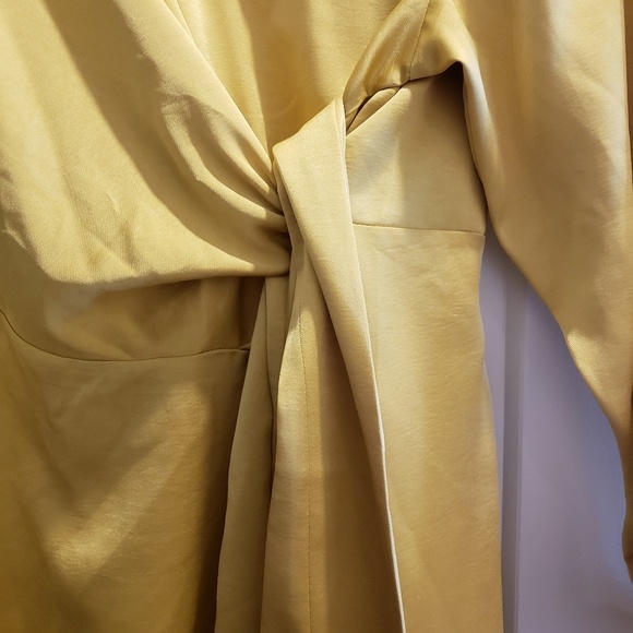Actual drape tunic is honey gold - Picture 4 of 4